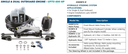 M-FLEX HYDRAULIC STEERING SYSTEM HSKMFX-R24FT 150HP X 2