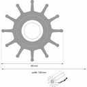 IMPELLER K-197 95*12*130 NEOPRENE KOREA