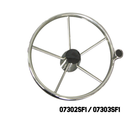 [07302SF1] STEERING WHEEL SS 15-1/2"x3/4"