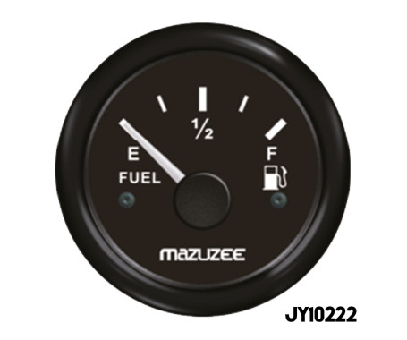 [JY10222] FUEL GUAGE MZEE- BLACK-JY10222 