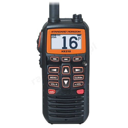 [HX-210E] STANDARD HORIZON MARINE VHF HX-210E-EXP 6W