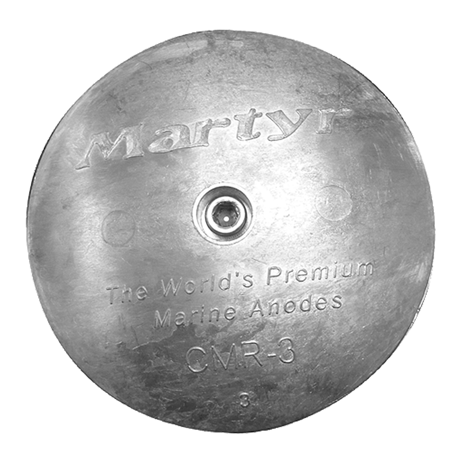 MARTYR RUDDER/TRIM TAB ANODES CMR03