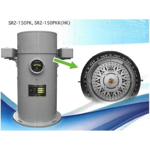 DAIKO COMPASS SR2-150PKK WITH :  -BINNACLE  -INNER PIPE -MAGNETIC COMPASS -SPARE COMPASS BOWL -AZIMUTH CIRCLE SR2-150PKK -SWITCH BOX -USER MANUAL + INS. ACCESSORIES