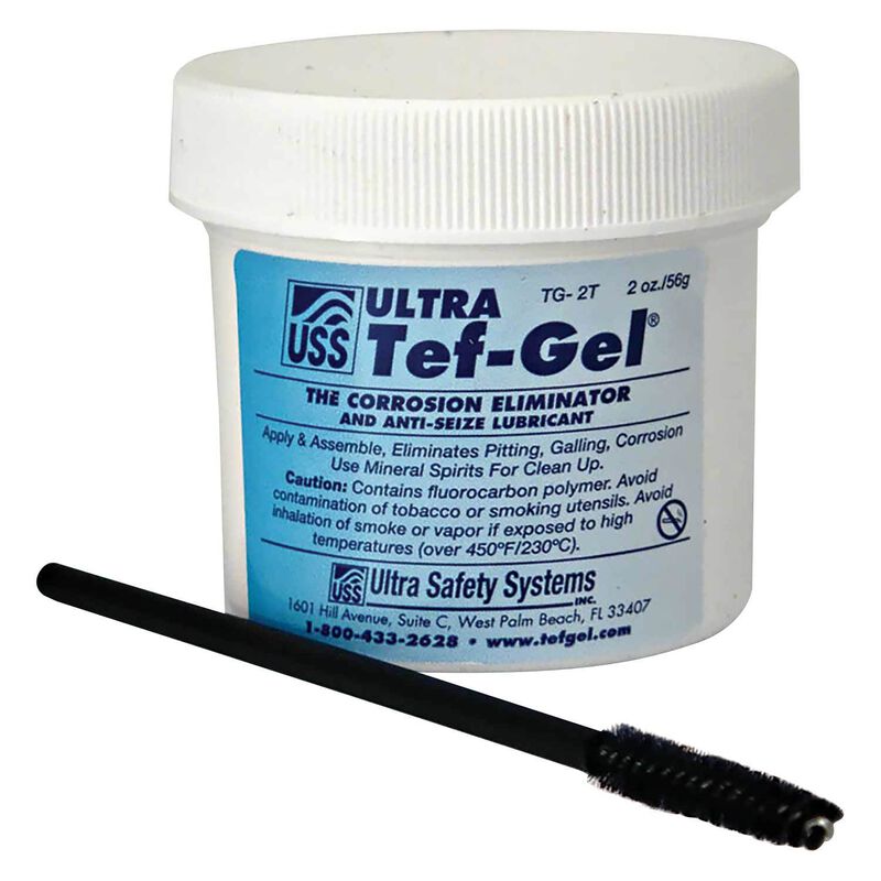 TEF GEL CORROSION ELIMINATOR AND ANTI-SEIZE LUBRICANT, 2 OZ.