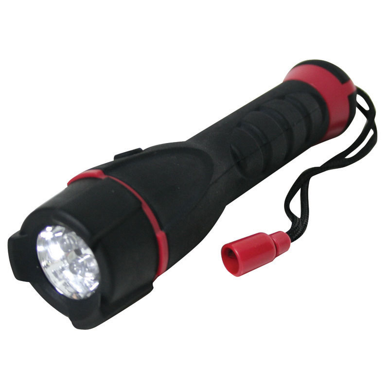 [70013] FLASHLIGHT, 4LEDS, 2AA TORCH
