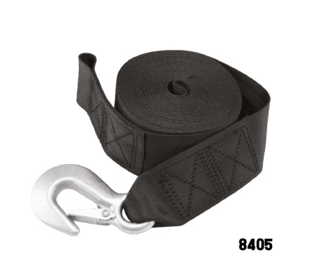 [8405] WINCH STRAP & HOOK| 20 FT.TAIWAN