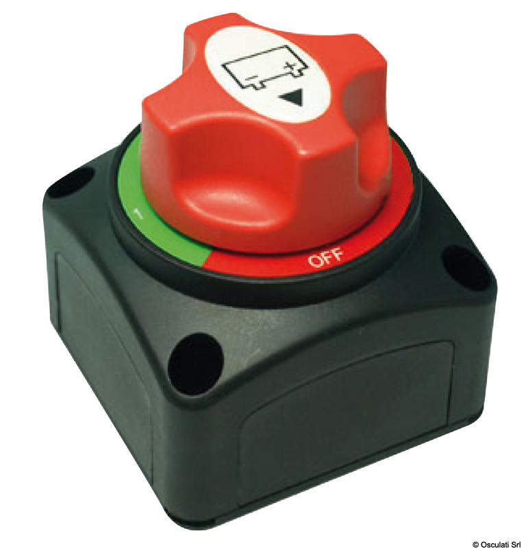 OSCULATI Battery Switch with removable key Countertop