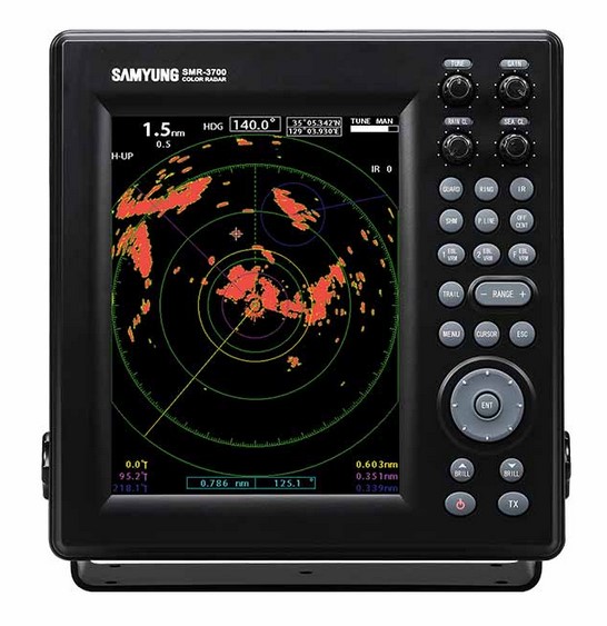 [SMR-3700] SAMYUNG RADAR SMR-3700 4KW 36NM WITH -10.4" DISPLAY