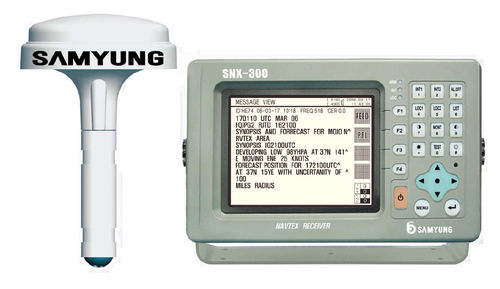 SAMYUNG NAVTEX SNX-300 -DISPLAY 5.7" LCD + BRACKET  -ANTENNA SAN-300 + MOUNT  -POWER CABLE  -CABLE RG-58 10MTR + BNC & TNC PLUG