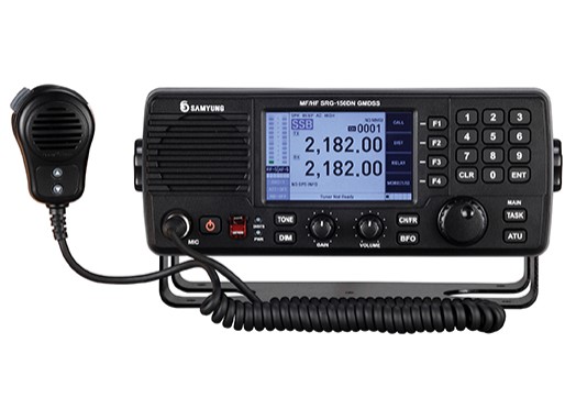 [SRG-150DN] SAMYUNG MF/HF SRG-150DN DSC WITH  :  -MAIN UNIT WITH BRACKET   -ATU SAT-100  -COAXIAL CABLE RG-8U 10MTR ROLL  -MICROPHONE SM-1150  -POWER CABLE  -USER MANUAL  -STD INS. ACCESSORIES