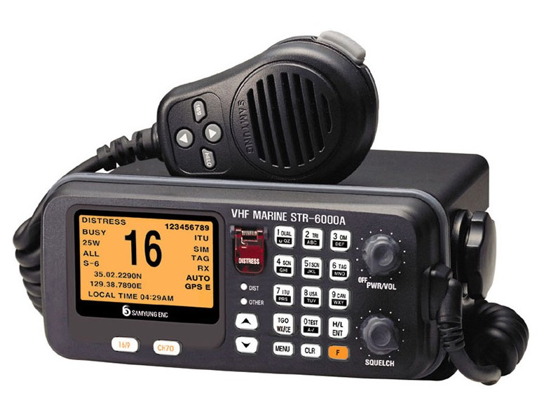 SAMYUNG VHF STR-6000A DSC CL-A W/O PSU SP-700  -TRANSCEIVER UNIT + BRACKET  -POWER CABLE + DATA CONNECTOR  -MICROPHONE SM-6000R  -SPEAKER SS-6000  -2 X VHF ANTENNA SAN-150  -2 X CABLE RG-8U + PL-259  -2 X SS CLAMP
