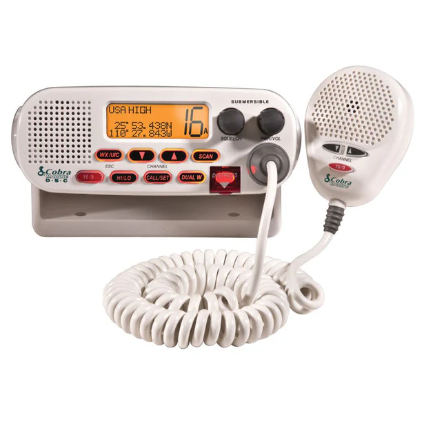 COBRA MRF45D FULL FUNCTION DSC-CAPABLE VHF RADIO 