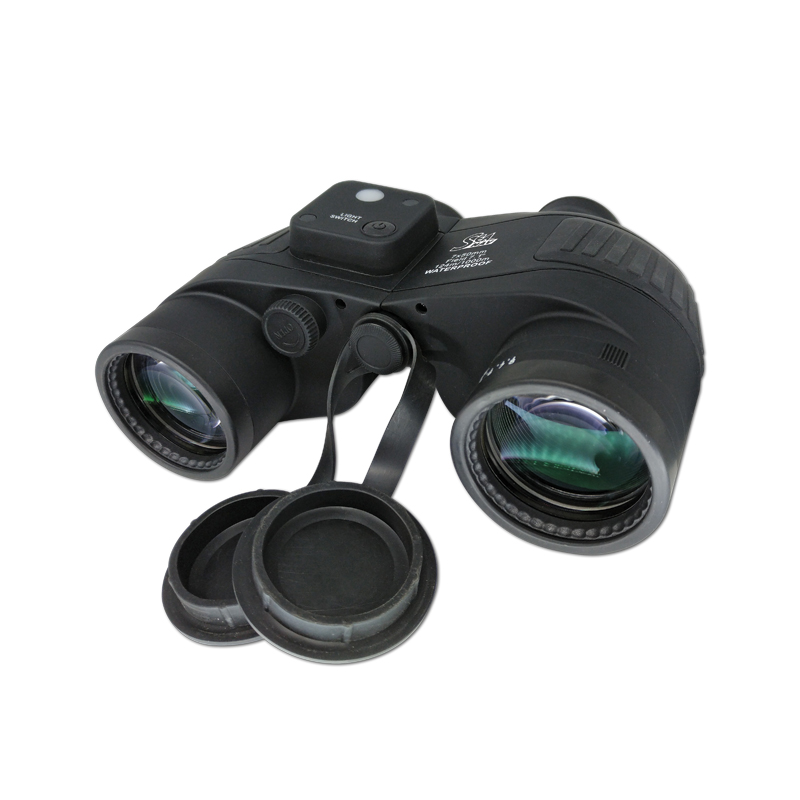 BINOCULAR 7X50 SEA NAV INDIVIDUAL FOCUS, W/ COMPASS, WATERPROOF, FLOATING