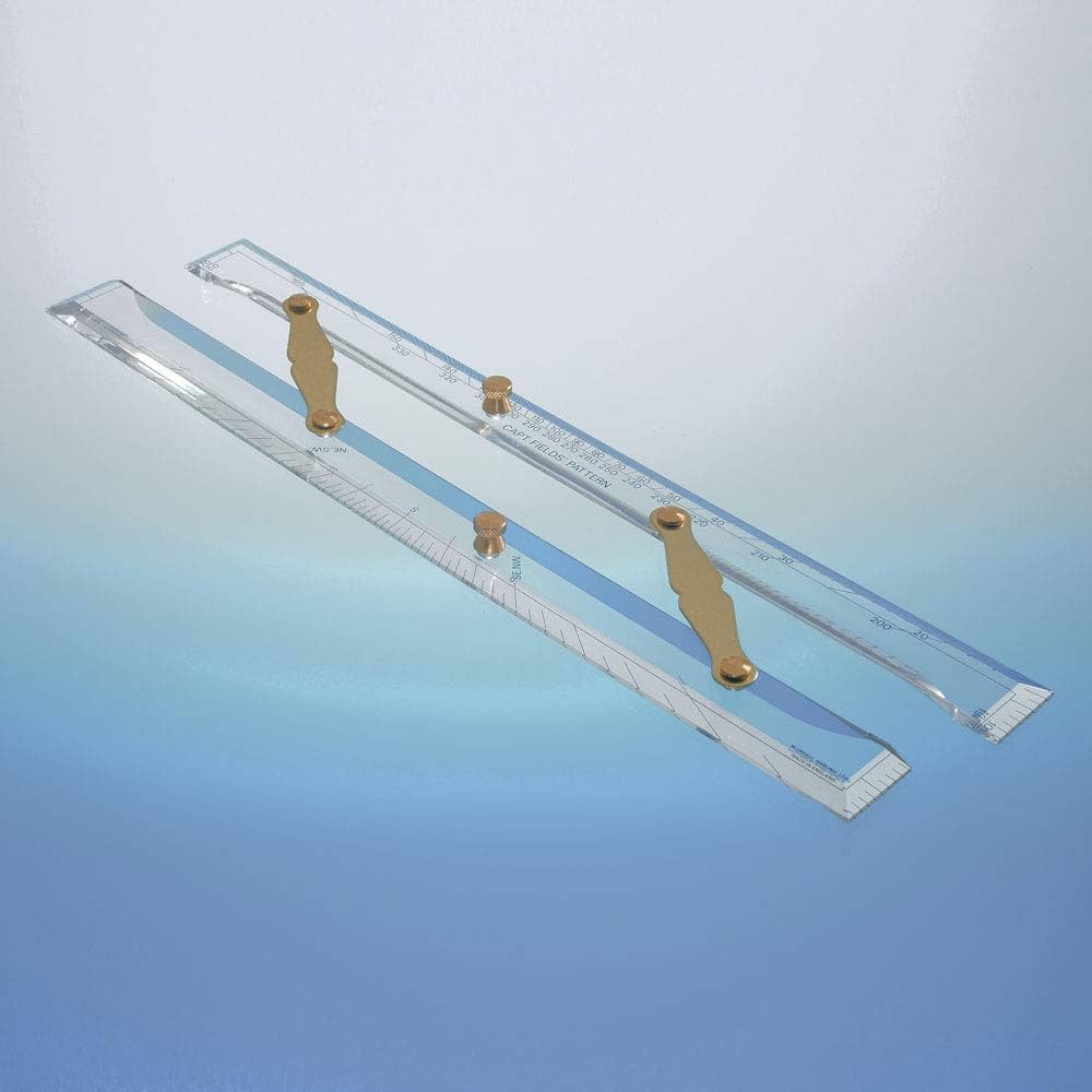 NAUTICAL INSTRUMENT-PARALLEL RULER  (400MM)-CAPT.FI UK