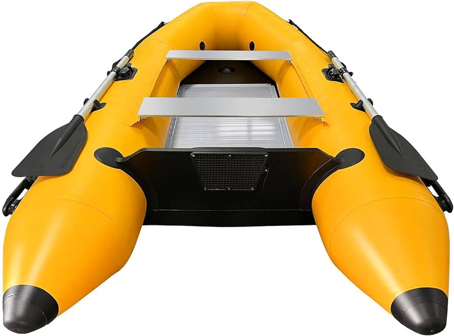 INFLATABLE BOAT ALUMINUM FLOOR 6+1 3.8 METERS