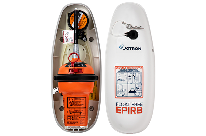 JOTRON EPIRB TRON 60AIS 103170 WITH  : FF BRACKET 85621 -HRU FB-60 86218  -BATTERY EXPIRY LABLE  -USER MANUAL