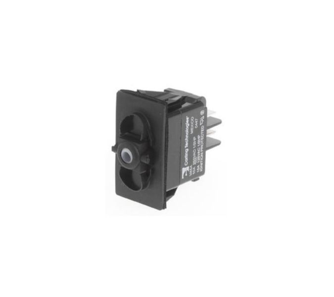 CARLING TECHNOLOGIES SWITCH BASE ON OFF 1 POLE WITHOUT INDICATOR V SERIES (OPTIONS: 250VAC 10 AMPS/ 125VAC 15 AMPS/ 12VDC 20 AMPS/ 24VDC 15 AMPS)