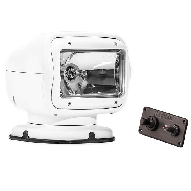 [2020GT] GOLIGHT® GT SERIES HALOGEN PERMANENT MOUNT SEARCHLIGHT WITH HARDWIRED DASH MOUNT REMOTE 