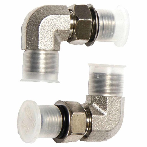 [HF6004] SEASTAR HF6004 ORB FITTING-90DEG ELBOW 2PK, HYDRAULIC STEERING 