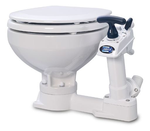 [29090-5000] JABSCO TOILET MANUAL 'TWIST N' LOCK' TOILET, COMPACTBOWL