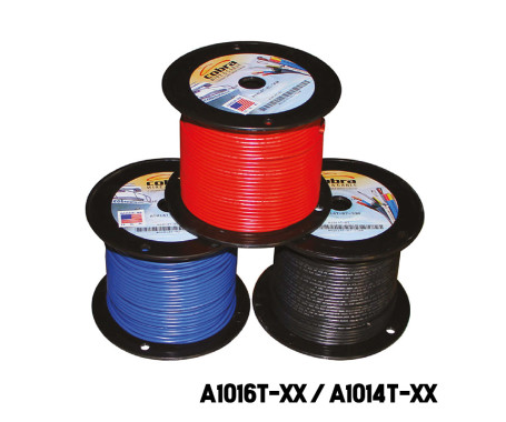 [A1016T-07] COBRA MARINE BOAT WIRING CABLE EXTRA FLEXIBLE METER (BLACK, 1.5MM)