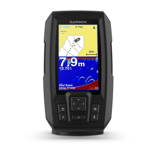 [010-01870-01] GARMIN STRIKER PLUS 4 WITH DUAL-BEAM TRANSDUCER