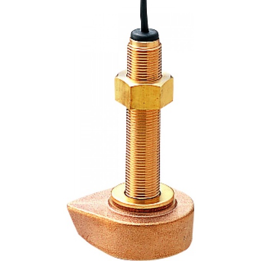 HONDEX TD-26 600W 50/200KHZ BRONZE THROUGH HULL TRANSDUCER