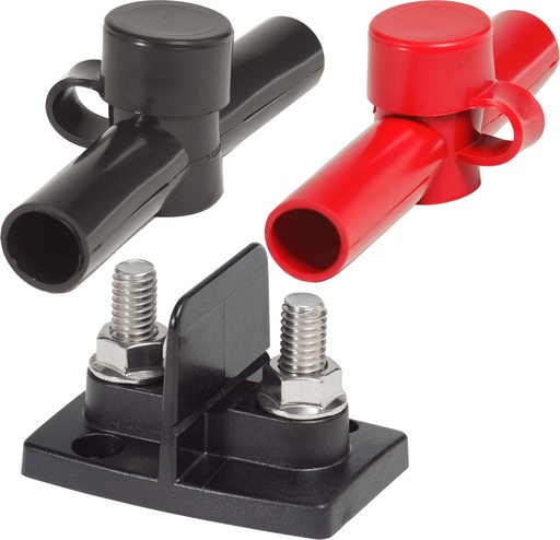 [2017-BSS] BLUE SEA Dual PowerPost - Two 3/8"-16 Studs