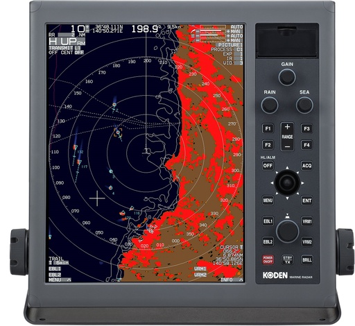 [MDC-5240] KODEN RADAR MDC-5240 4KW 48NM With -display MRD-111 12.1" TFT  -power Cable CW-259-2m  -scanner RB-716A  -arrary RW-701A-04 4feet  -cable 242j159098d 30mtr  -user /installation Manual