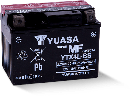 [YTX4L-BS] YUASA YTX4L-BS Battery