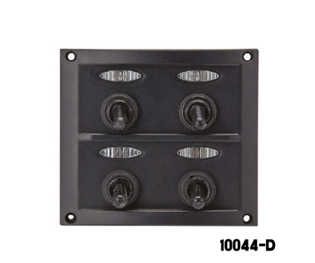 [10044-D] AAA - 4 GANG SWITCH PANEL