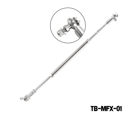 [TB-MFX-01] M-FLEX - TIE BAR HD SS316 SIZE: 25" TO 32" (650MM TO 800MM)