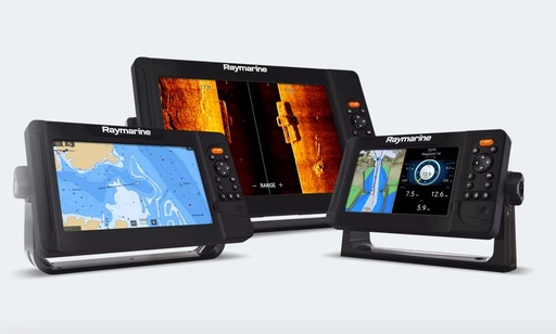 RAYMARINE ELEMENT HV CHARTPLOTTERS WITH HYPERVISION SONAR 