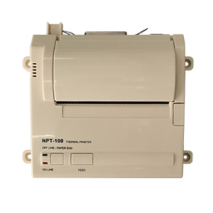 [NSR NPT-100] NSR PRINTER NPT-100 / NPT-414 THERMAL FOR NAVTEX  -PAPER ROLL 112MM  -POWER ADAPTER