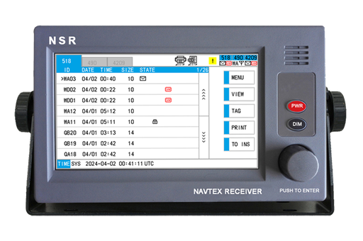 [NVX-3000] NSR IMO NAVTEX RECEIVER NVX-3000