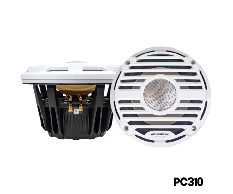 [PC310] AQUATIC AV - PRO CLASSIC 10″ RGB WATERPROOF SUBWOOFER (WHITE)