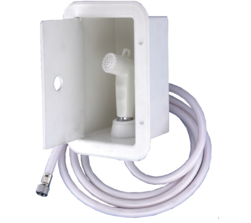 [N0104250 / 12.12.0055] TREM SHOWER BOX WITH PUSH-BUTTON SHOWER