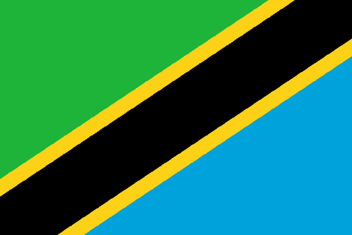 TANZANIA FLAG 4X6